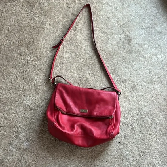 Red leather Kate Spade - Picture 9 of 12